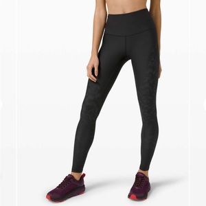 lululemon athletica mapped out Leggings